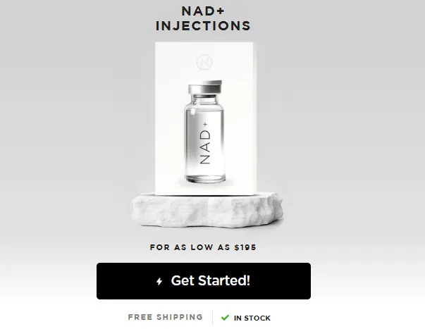 The Enov.one at-home NAD+ injection vial.
