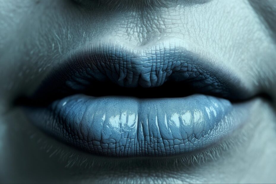 anemia lip discoloration