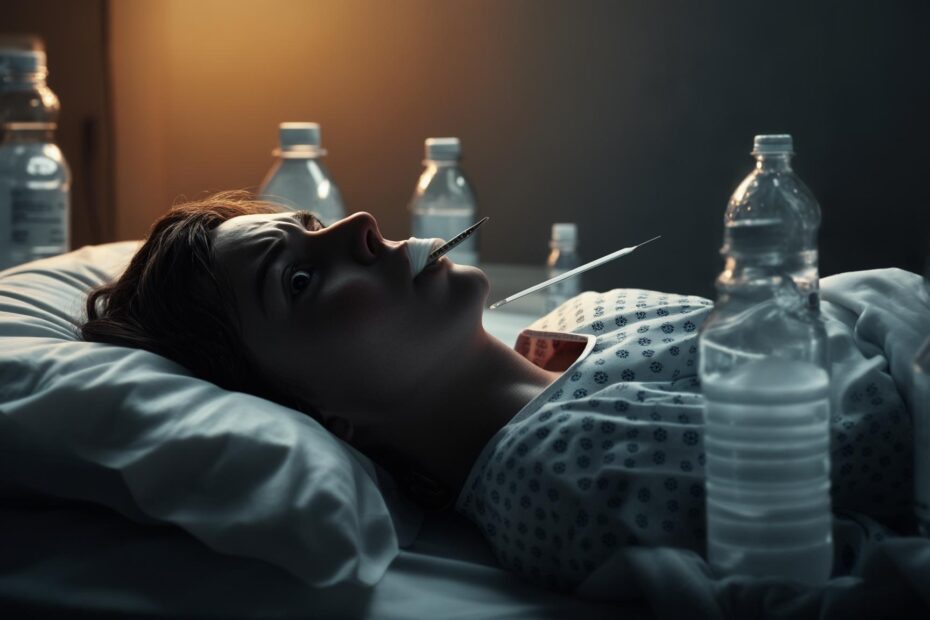 can dehydration cause a fever