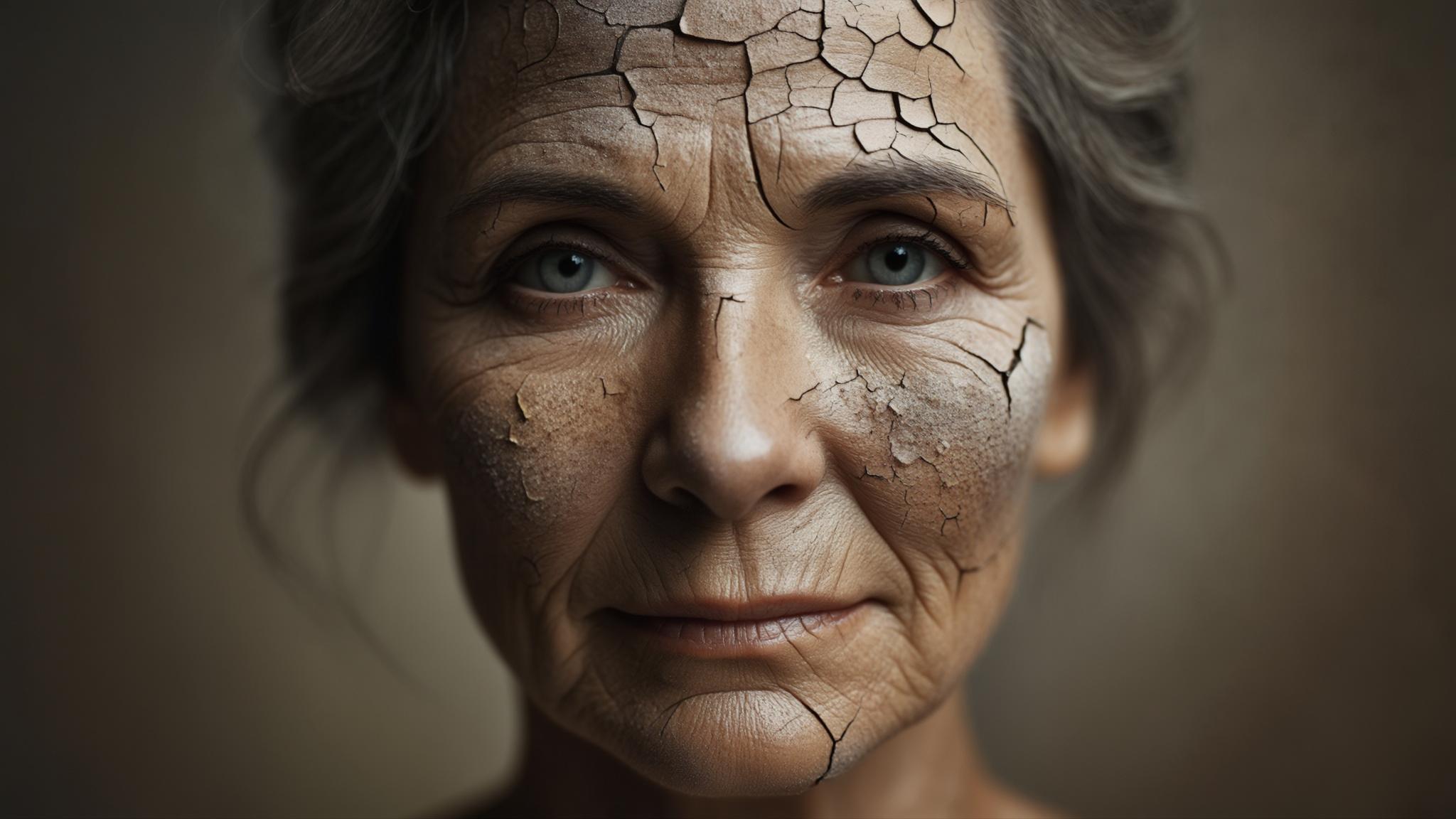dehydration and skin